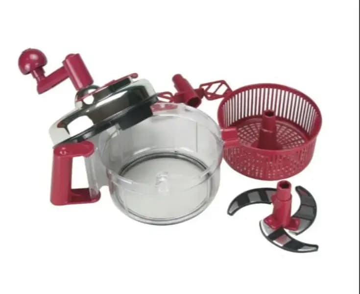 Manual Food Processor, Mixer Blender, Rotary Vegetable Chopper